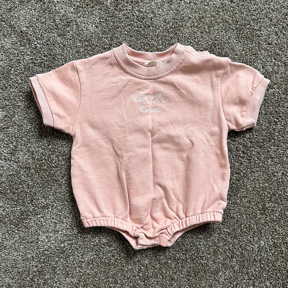 PRICE DROP Blossom & Pear short sleeve romper